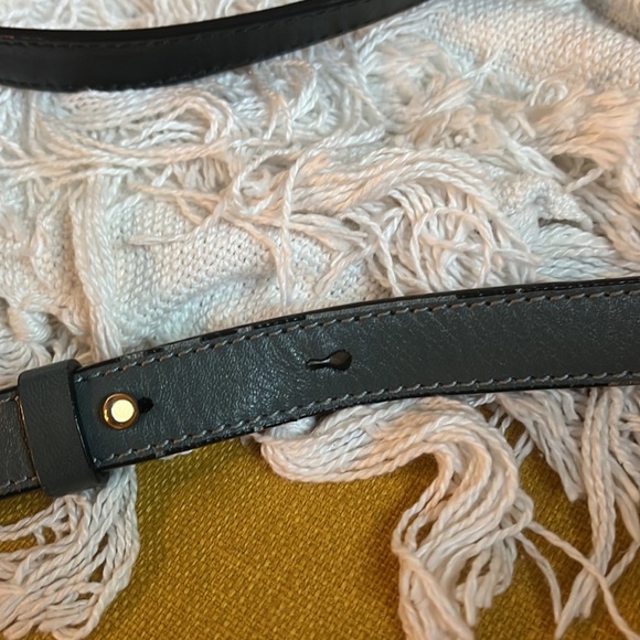 Chloe Hudson Bag Mini Blue Suede Tassel Boho Bohemian Designer Bag - Picture 14 of 15